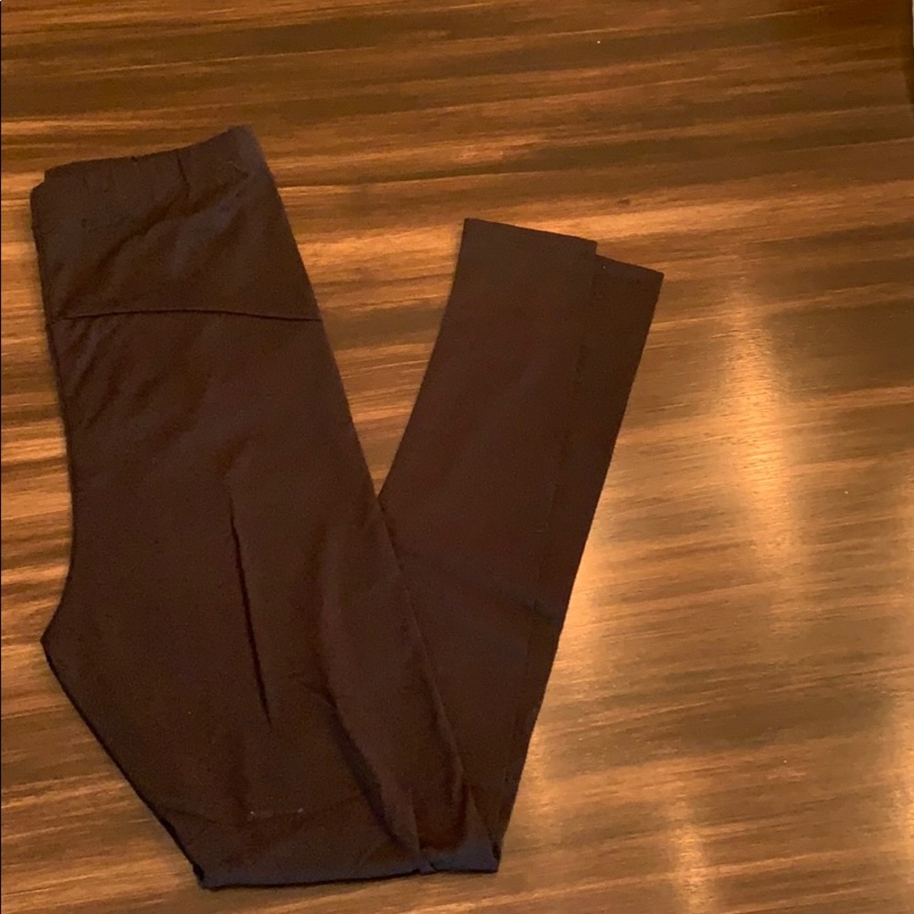 Ruhe Black High Waisted Maternity Leggings